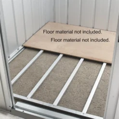 Yardmaster 6x4.5ft Wood Effect Shed (includes Steel Floor Frame Kit) -Garden Care Shop 12834224 2604833195256371