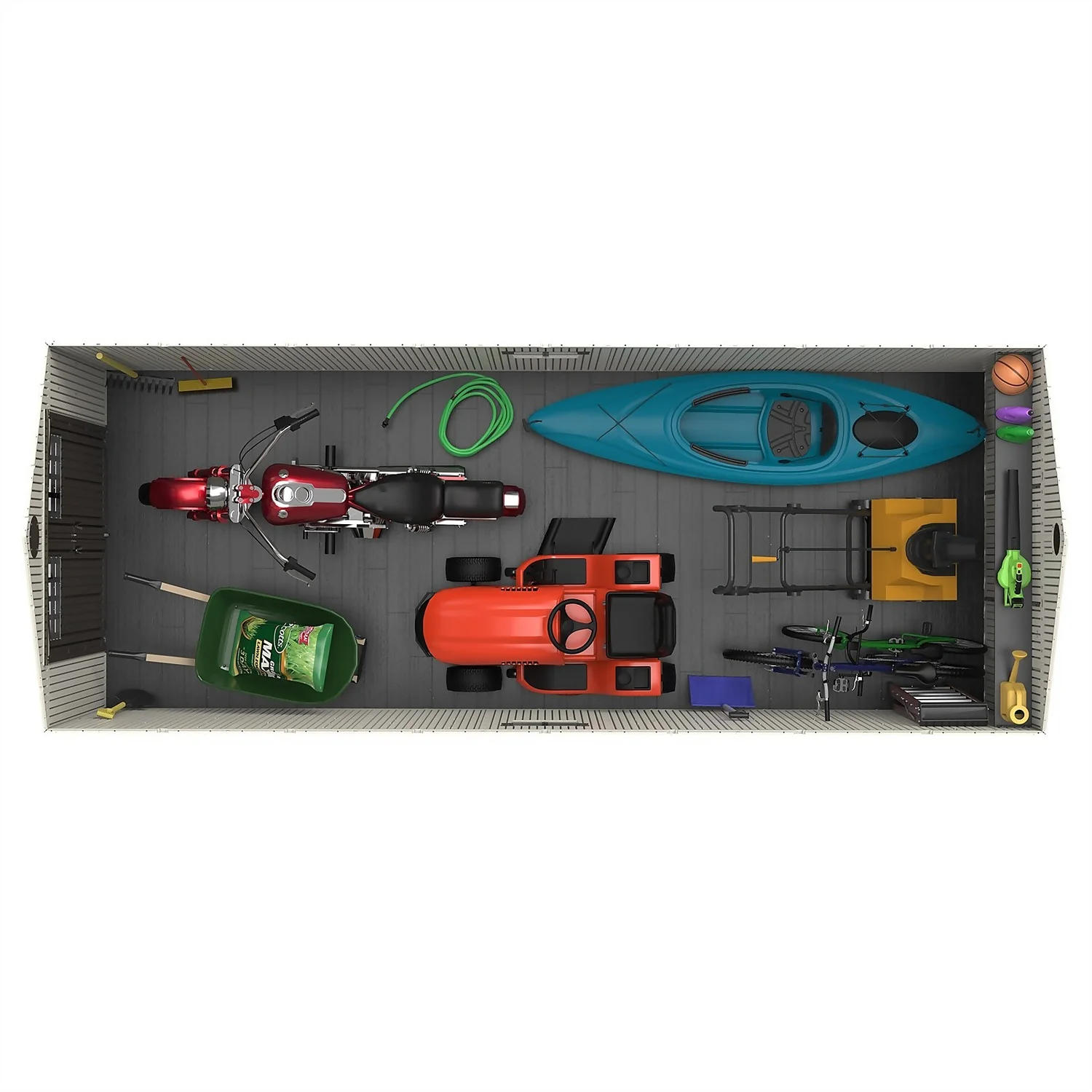 Lifetime 8 X 20 Ft Outdoor Storage Shed 8 Lifetime 8 X 20 Ft Outdoor Storage Shed - Image 6