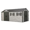 Lifetime 17.5 X 8 Ft Dual Entry Outdoor Storage Shed -Garden Care Shop 12836595 6285012583658947