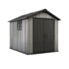 Keter Oakland 7.5 X 9ft Outdoor Garden Apex Storage Shed - Grey -Garden Care Shop 12840578 2745036179491999