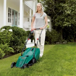 Bosch 1200W Rotak 32-12 Electric Lawn Mower - 32cm -Garden Care Shop 12875195 3525028915658608