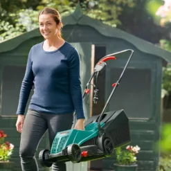 Bosch 1200W Rotak 32-12 Electric Lawn Mower - 32cm -Garden Care Shop 12875195 4225028915727359