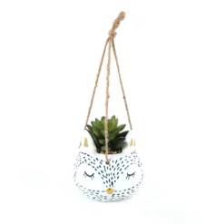 Novelty Animal Hanging Planter - Fox
