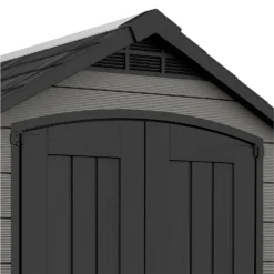 Keter Premier 7 X 7ft Outdoor Garden Apex Storage Shed - Grey -Garden Care Shop 12882034 1335036180500743