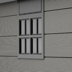 Keter Premier 7 X 7ft Outdoor Garden Apex Storage Shed - Grey -Garden Care Shop 12882034 1555036180599140