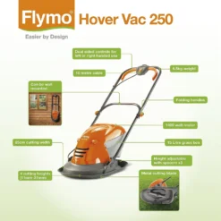 Flymo 1400W Electric Hover Lawn Mower - 25cm -Garden Care Shop 12884889 1504843481996196