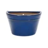 Chiswick Blue Glazed Wall Pot - 29cm -Garden Care Shop 12885698 2064843613973813
