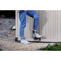 Keter Store It Out Midi Outdoor Garden Storage Shed 880L - Beige/Brown -Garden Care Shop 12885761 4024898752642359