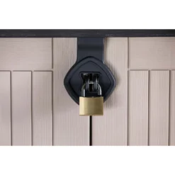 Keter Store It Out Midi Outdoor Garden Storage Shed 880L - Beige/Brown -Garden Care Shop 12885761 8284898752589709