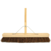 Charles Bentley Stiff Bassine Wooden Broom - 600mm -Garden Care Shop 12885828 2314855437412188