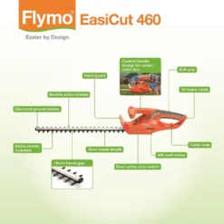 Flymo Easicut 460 Electric Hedge Trimmer - 45cm 13 Flymo Easicut 460 Electric Hedge Trimmer - 45cm -Garden Care Shop 12885913 5754843593157071