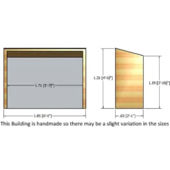 Shire Pent Shiplap Bike Store 6x3ft 10 Shire Pent Shiplap Bike Store 6x3ft -Garden Care Shop 12887181 1604849862411178