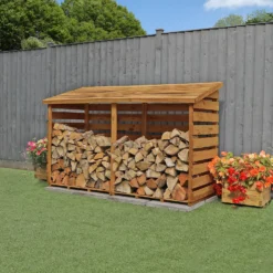 Mercia (Installation Included) Double Log Store 14 Mercia (Installation Included) Double Log Store -Garden Care Shop 12888117 3825011214652234