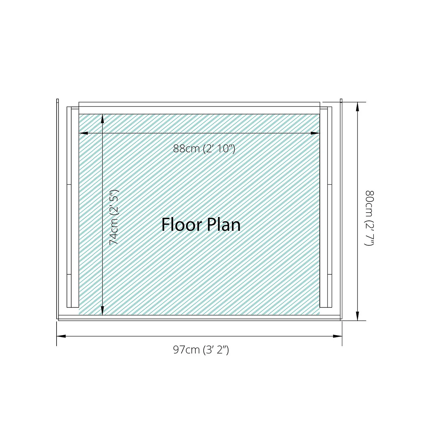 Mercia (Installation Included) Single Log Store 12 Mercia (Installation Included) Single Log Store - Image 10