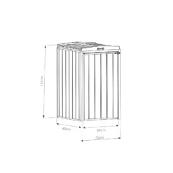 Mercia Single Bin Store -Garden Care Shop 12888119 1274849860070593