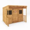 Mercia 5'9ft X 5'8ft Pent Style Wooden Playhouse -Garden Care Shop 12888294 1095019818831757