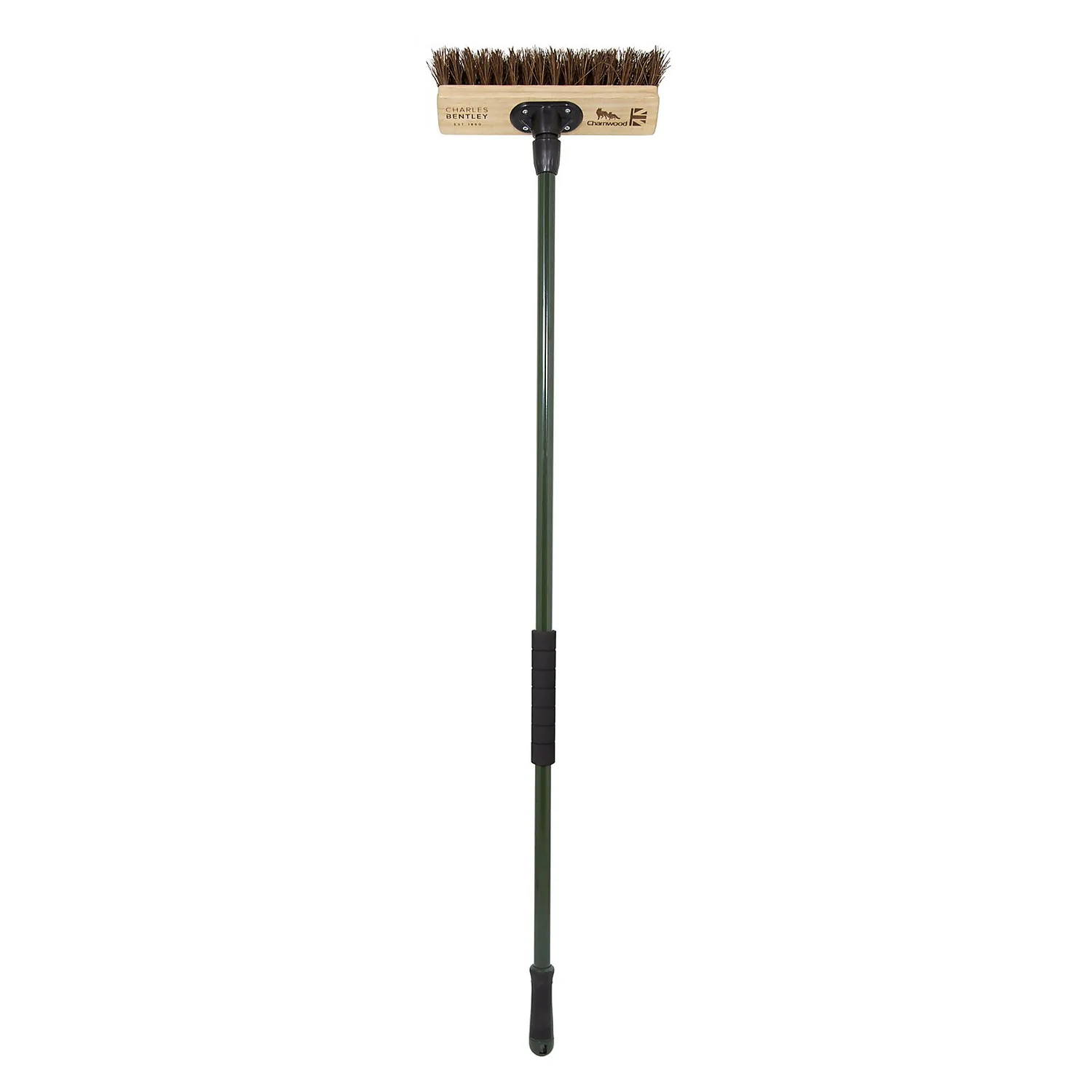 Charles Bentley Charnwood Bassine Wooden Garden Broom - 300mm 4 Charles Bentley Charnwood Bassine Wooden Garden Broom - 300mm - Image 2