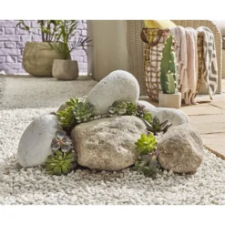 Stylish Stone Arctic White Boulders -Garden Care Shop 12891159 1814843739845491
