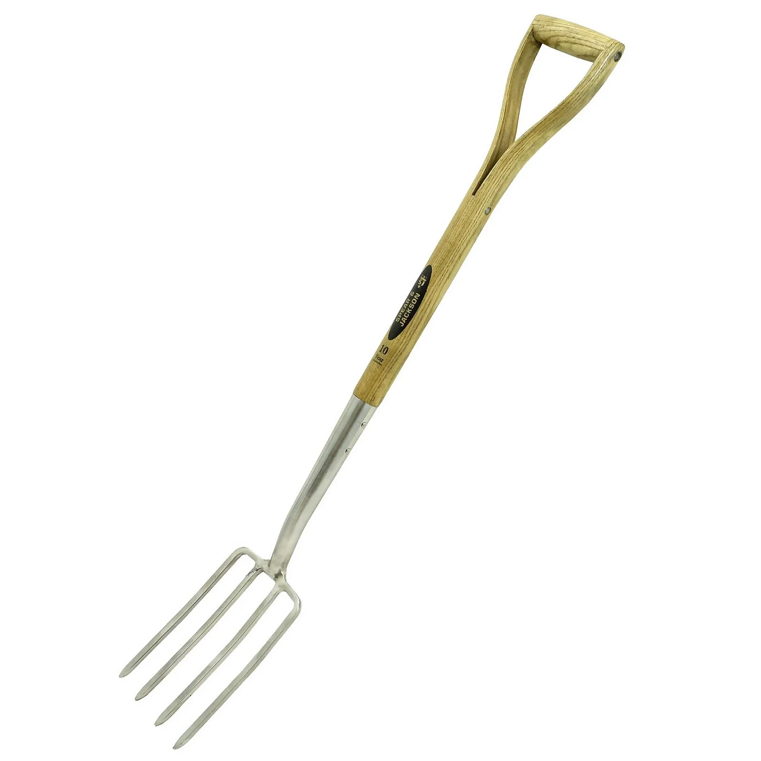 Spear & Jackson Traditional Stainless Steel Border Fork 3 Spear & Jackson Traditional Stainless Steel Border Fork