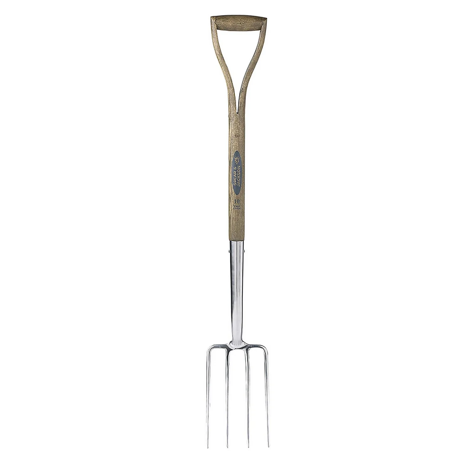 Spear & Jackson Traditional Stainless Steel Border Fork 6 Spear & Jackson Traditional Stainless Steel Border Fork - Image 4
