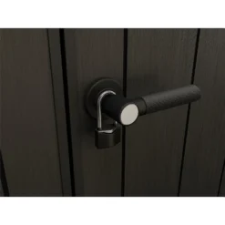 Keter Newton 7.5 X 7ft Outdoor Plastic Garden Storage Shed - Brown -Garden Care Shop 12909854 2004845876123045