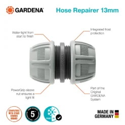 GARDENA Hose Repairer13 Mm (1/2") 15 Mm (5/8") -Garden Care Shop 13043390 8174907555747790