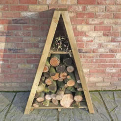 Shire Small Triangular Log Store Overlap 9 Shire Small Triangular Log Store Overlap -Garden Care Shop 13082820 1964862456413152