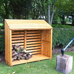 Shire Small Log Store -Garden Care Shop 13082822 3084862456370648