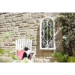 Scrolled Arch Garden Mirror 10 Scrolled Arch Garden Mirror -Garden Care Shop 13097084 5914875470537880