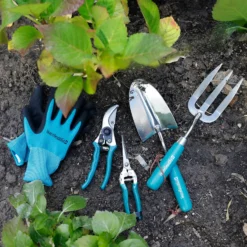 House Beautiful Fine Pointed Flower & Fruit Snips - Teal -Garden Care Shop 13188712 2464928022663759