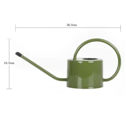 Homebase Metal Watering Can 1L - Moss -Garden Care Shop 13188716 1754928024812146