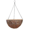 35 Cm Distress Finish Hanging Basket With Coco Liner -Garden Care Shop 13193949 5104902150088155