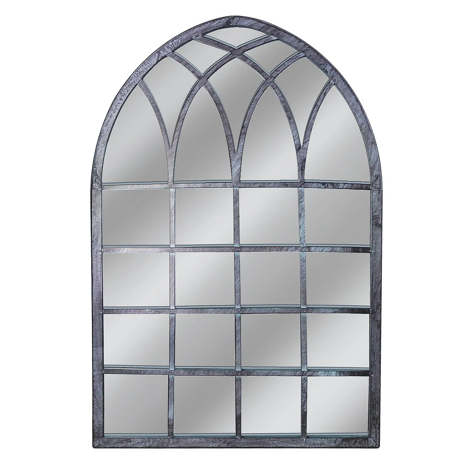 Metal Framed Gothic Outdoor Garden Mirror 3 Metal Framed Gothic Outdoor Garden Mirror