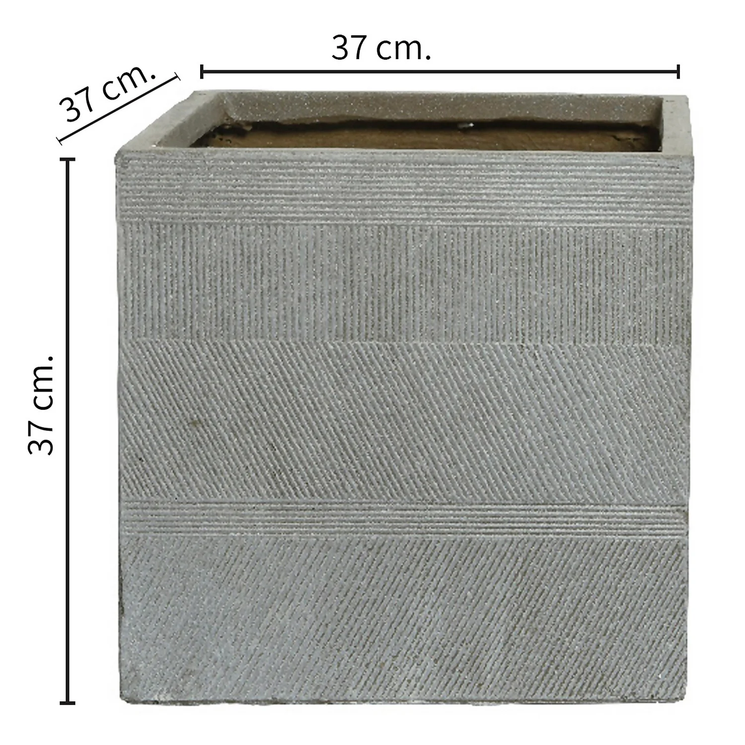 Liam Square Planter - Large 7 Liam Square Planter - Large - Image 5