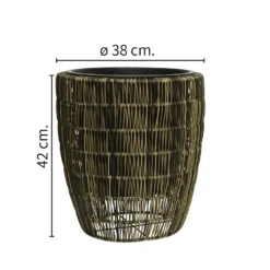 Kate Round Rattan Planter - Large 9 Kate Round Rattan Planter - Large -Garden Care Shop 13222500 2344934511076869