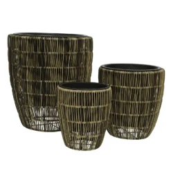 Kate Round Rattan Planter - Small 8 Kate Round Rattan Planter - Small -Garden Care Shop 13222504 4324934511094569
