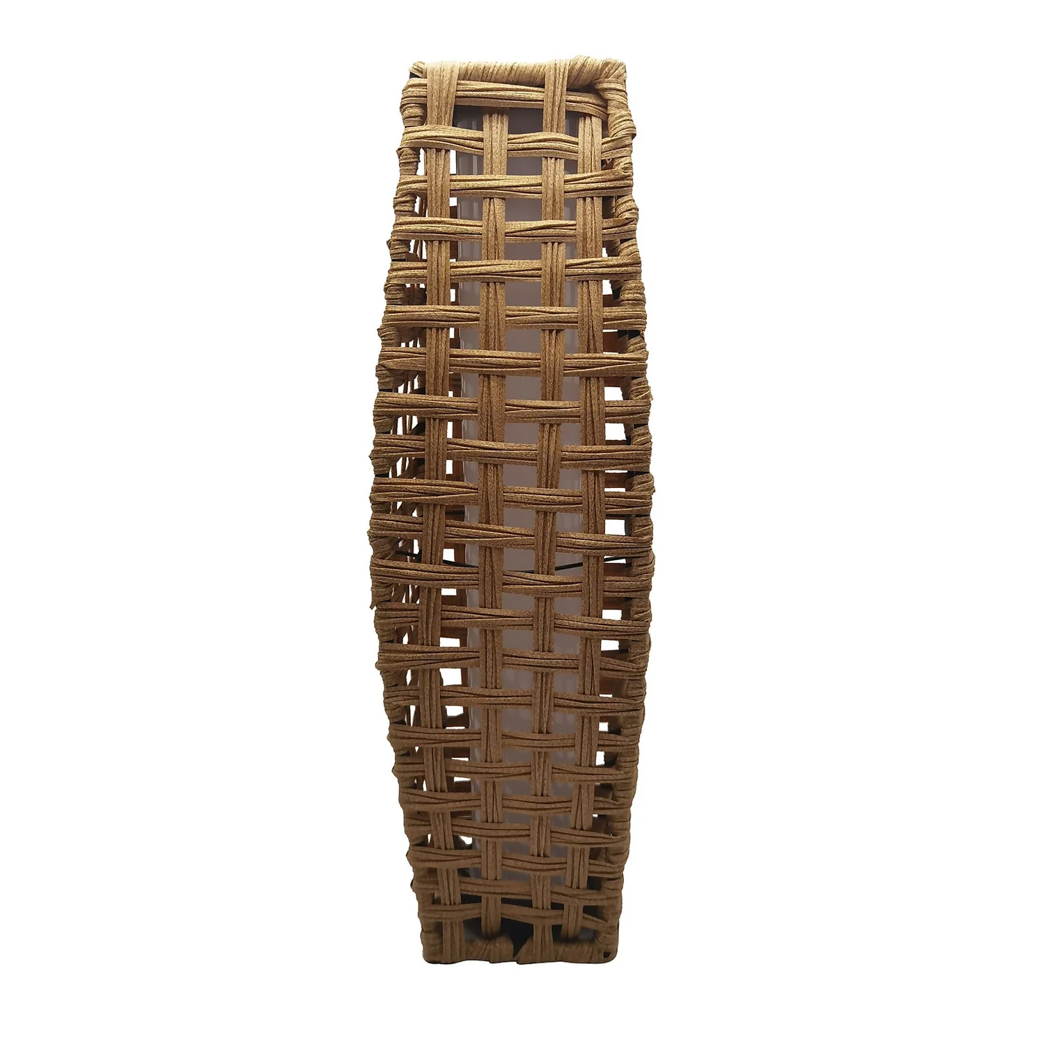 Homebase Edit Solar Solar Rattan Weave Lantern 4 Homebase Edit Solar Solar Rattan Weave Lantern - Image 2