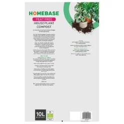 Homebase Peat Free Houseplant Compost -10L -Garden Care Shop 13280777 3984935607569228