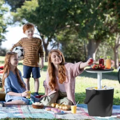 Keter GoBar Outdoor Ice Cooler Table Garden Furniture - Dark Grey / Cream 16 Keter GoBar Outdoor Ice Cooler Table Garden Furniture - Dark Grey / Cream -Garden Care Shop 13412933 2094910901750129