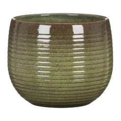 Jungle Green Plant Pot - 16cm