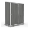Absco 5 X 3ft Space Saver Metal Pent Shed - Grey 1 Absco 5 X 3ft Space Saver Metal Pent Shed - Grey -Garden Care Shop 13440827 1224929185359062