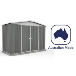 Absco 10 X 5ft Regent Metal Apex Shed - Grey 17 Absco 10 X 5ft Regent Metal Apex Shed - Grey -Garden Care Shop 13440854 7074929164527527