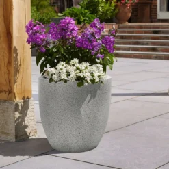 Sierra Grey Egg Planter - 46cm 5 Sierra Grey Egg Planter - 46cm -Garden Care Shop 13441303 1644940539007301