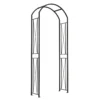 Panacea KD Round Top Garden Arch - Black 2 Panacea KD Round Top Garden Arch - Black -Garden Care Shop 13480852 1354931199679869