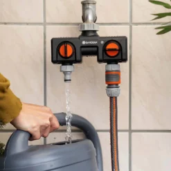 GARDENA Twin-Tap Hose Pipe Connector 9 GARDENA Twin-Tap Hose Pipe Connector -Garden Care Shop 13489627 8904920780813120