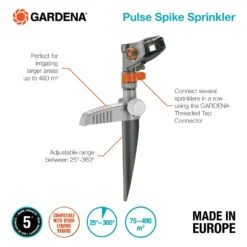 GARDENA Pulse Spike Water Sprinkler -Garden Care Shop 13489629 1144924640534250