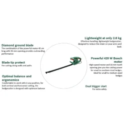 Bosch EasyHedgeCut 45-16 Hedge Trimmer 11 Bosch EasyHedgeCut 45-16 Hedge Trimmer -Garden Care Shop 13496927 1314931199926439