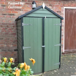 Shire 4 X 3ft Overlap Double Door Garden Tool Shed -Garden Care Shop 13505223 9304926470679741