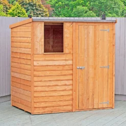 Shire 6x4ft Overlap Pent Garden Shed 13 Shire 6x4ft Overlap Pent Garden Shed -Garden Care Shop 13505229 1934926474693132