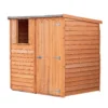 Shire 6x4ft Overlap Pent Garden Shed -Garden Care Shop 13505229 6434926474528156